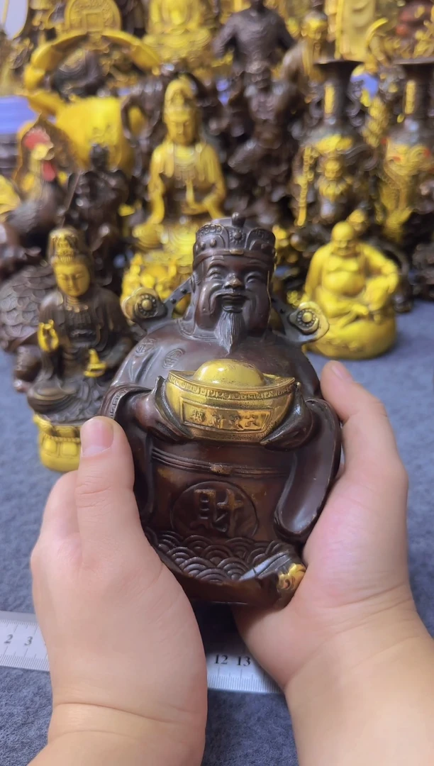 老黄黄铜摆件装饰品