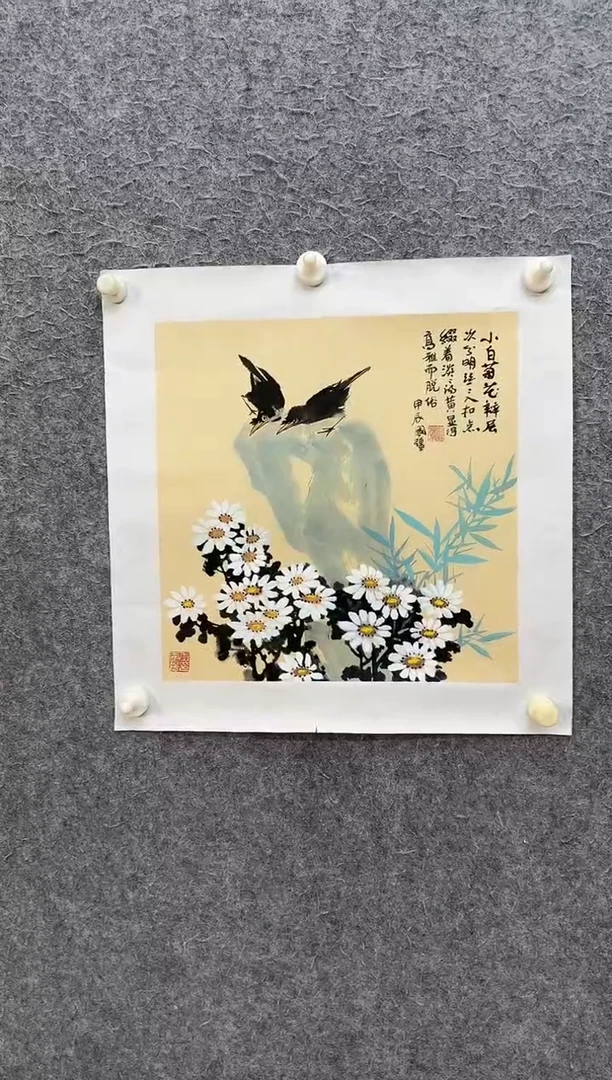 国画ST-WGQ-绘画作品