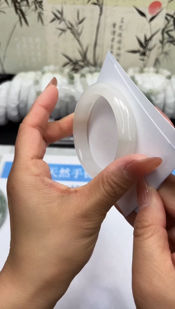 未镶嵌手镯石英质玉A20-54/55/56