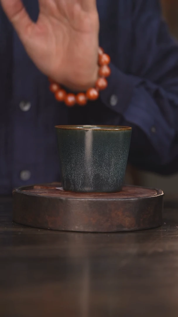 【闪购商品】杯6柴房陶瓷丨窑变大可乐杯