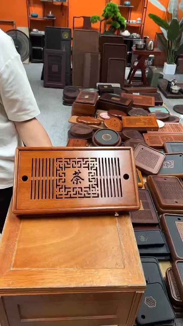 花梨木茶盘36*20