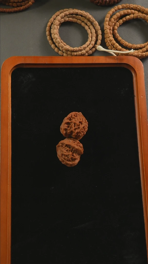 吊坠柏香籽/百香籽官帽麒麟纹文玩核桃福利