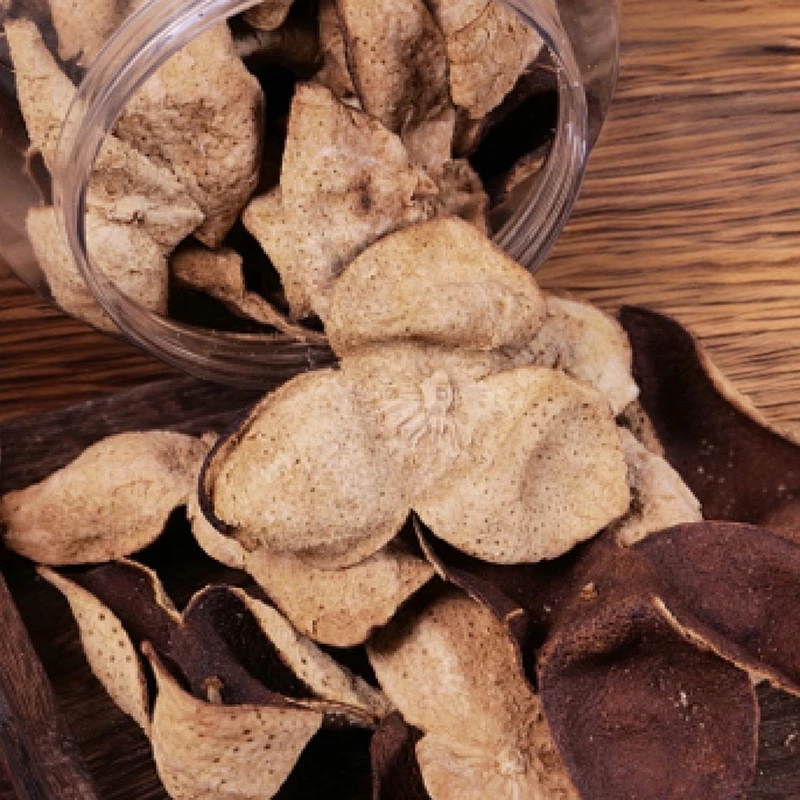 10年干仓茶枝柑大红皮断皮500克一斤装