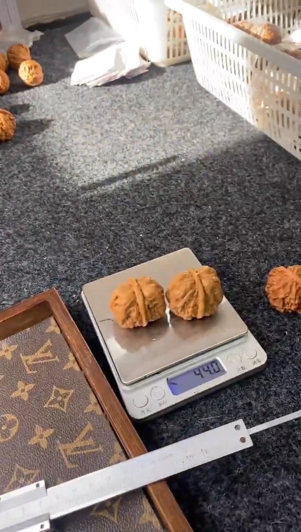 把件文玩核桃B123号39尺蛤蟆头