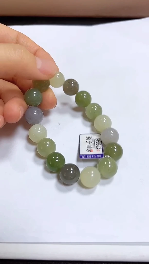 颈饰未镶嵌和田玉手链12