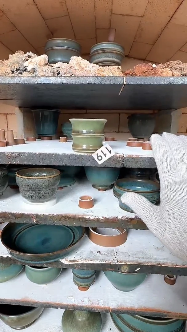 杯子兰山窑手作器物气碳开窑119 全品