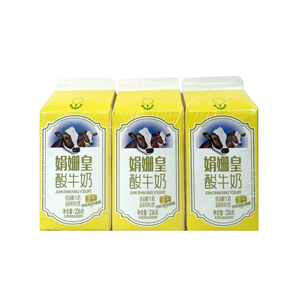天友娟姗皇酸牛奶(6连杯) 236g*6