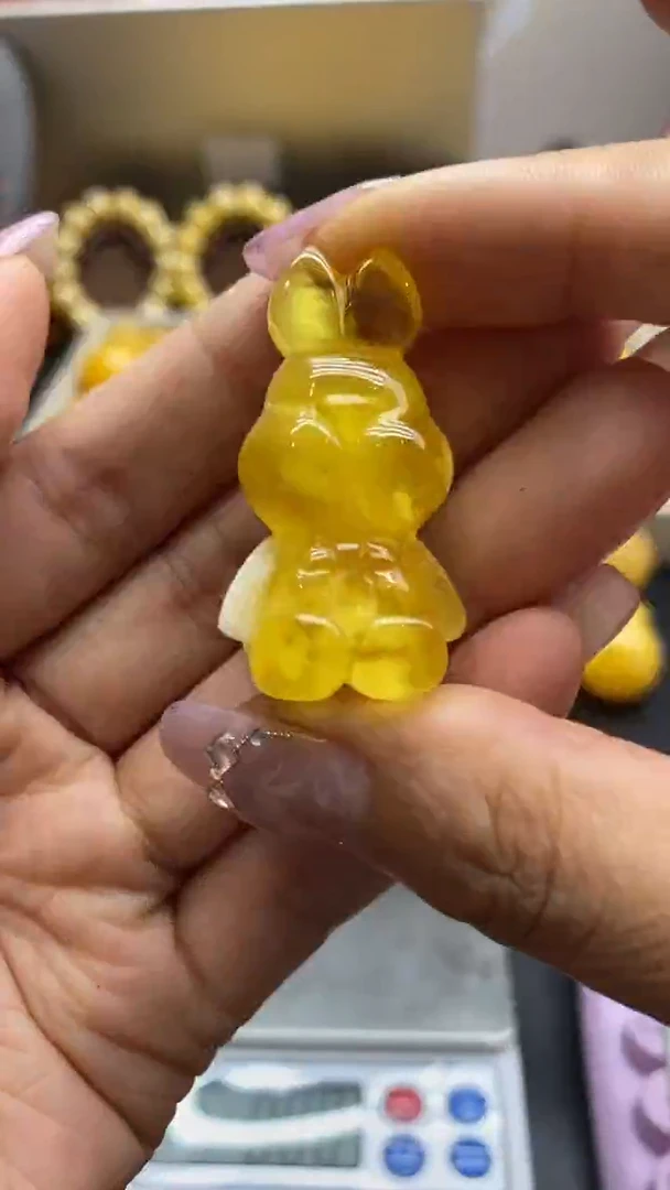 琥珀未镶嵌珠宝奇石263