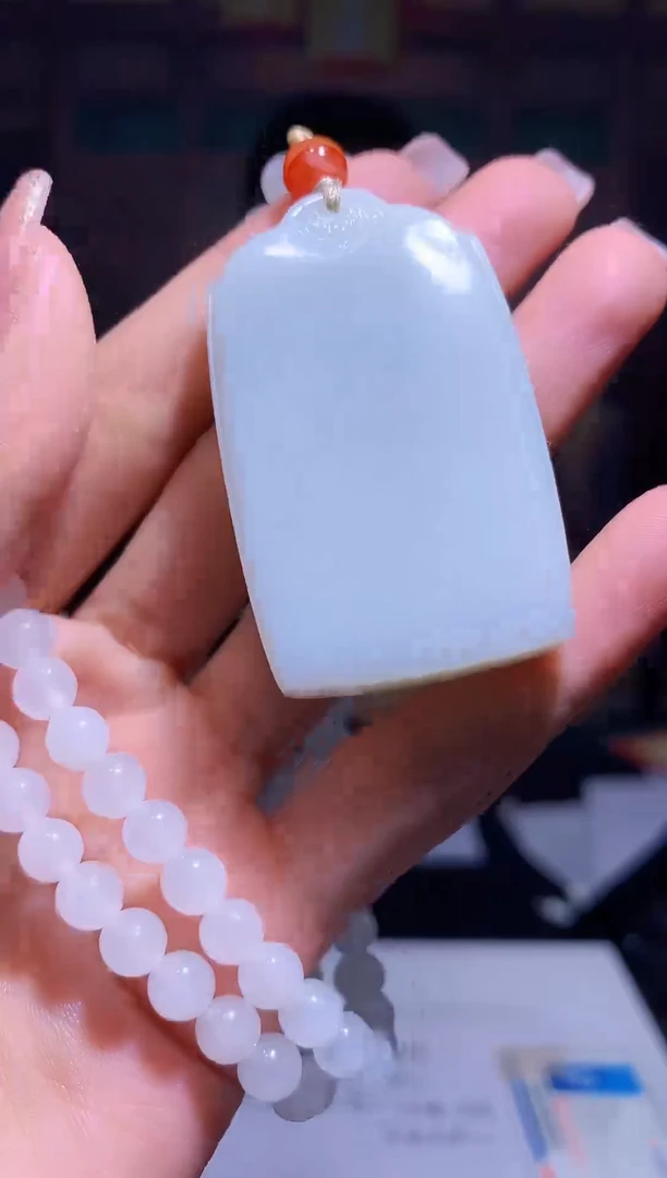 定制和田玉Boss阳天然和田玉（拍一发一)