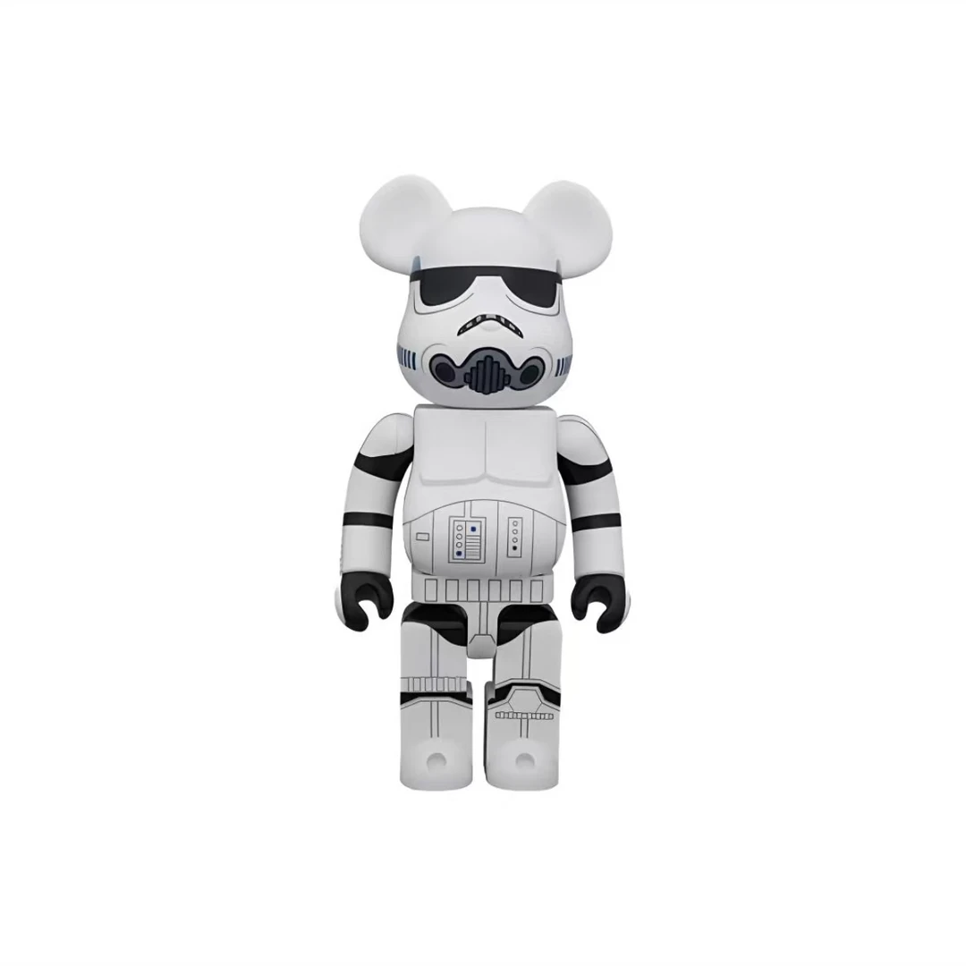 【小白】bearbrick积木熊 白兵1000%