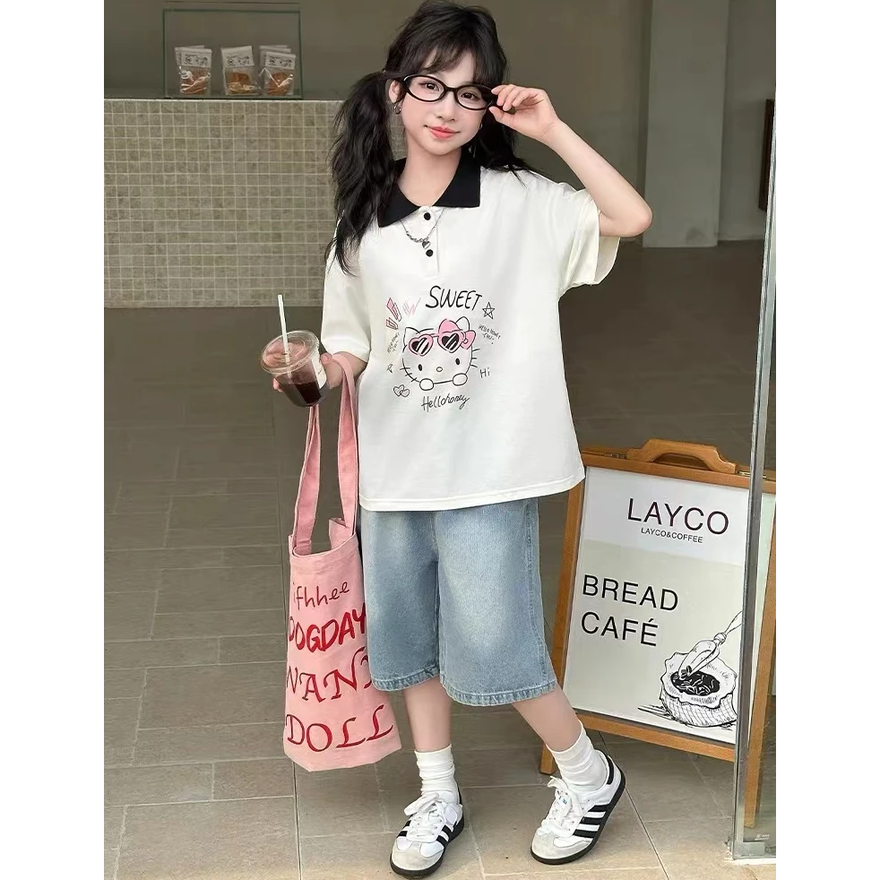 姐弟款夏季牛仔短裤179