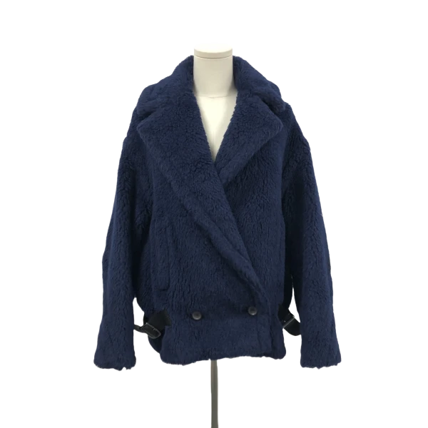 妃鱼/麦丝玛拉/羊驼毛/大衣/95新/马0118