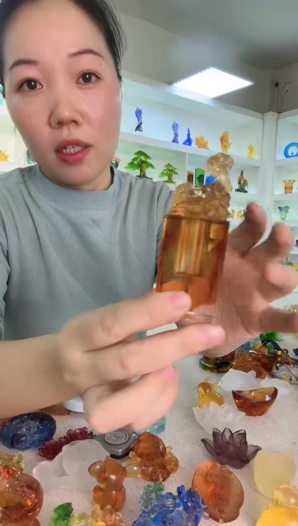 手工艺品琉璃如意