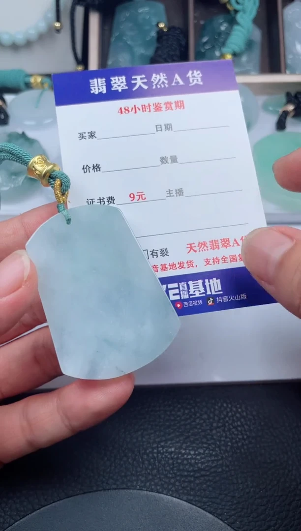 翡翠未镶嵌颈饰