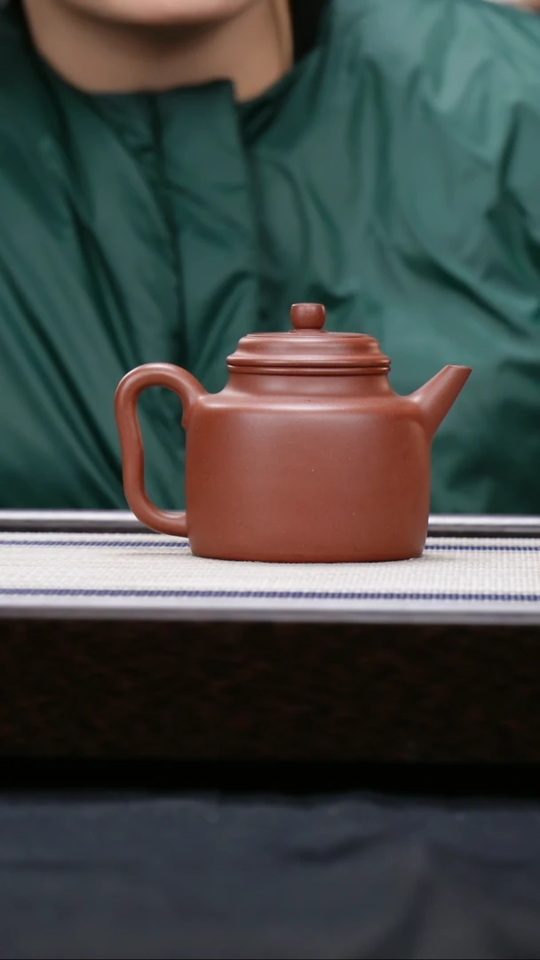 【闪购商品】紫砂茶壶全手工  老紫泥 高德钟壶