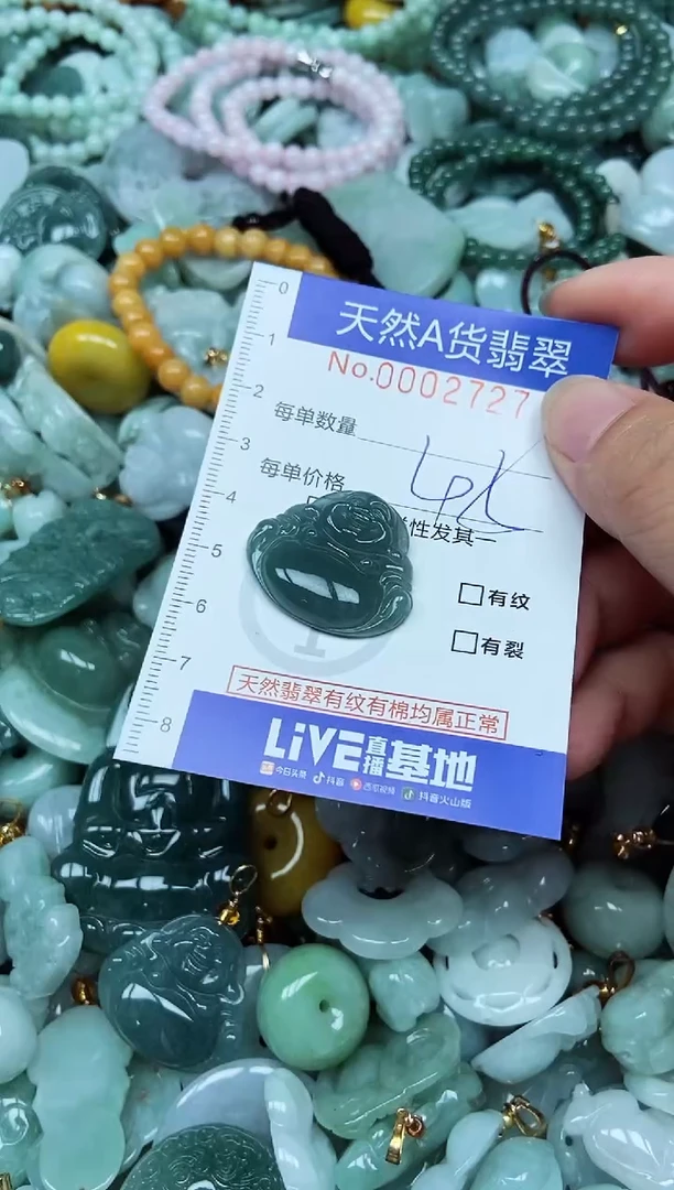 翡翠未镶嵌吊坠(不含链)翡翠