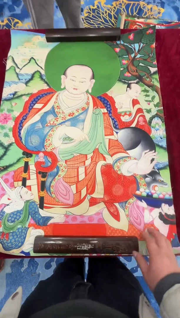 卷轴画唐卡16041