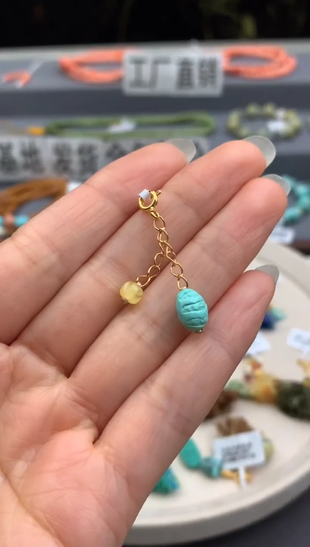 未镶嵌提溜南红玛瑙茜.E279