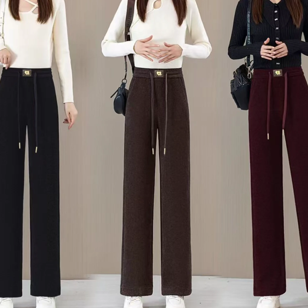 2025春款时尚遮肉显瘦直筒裤