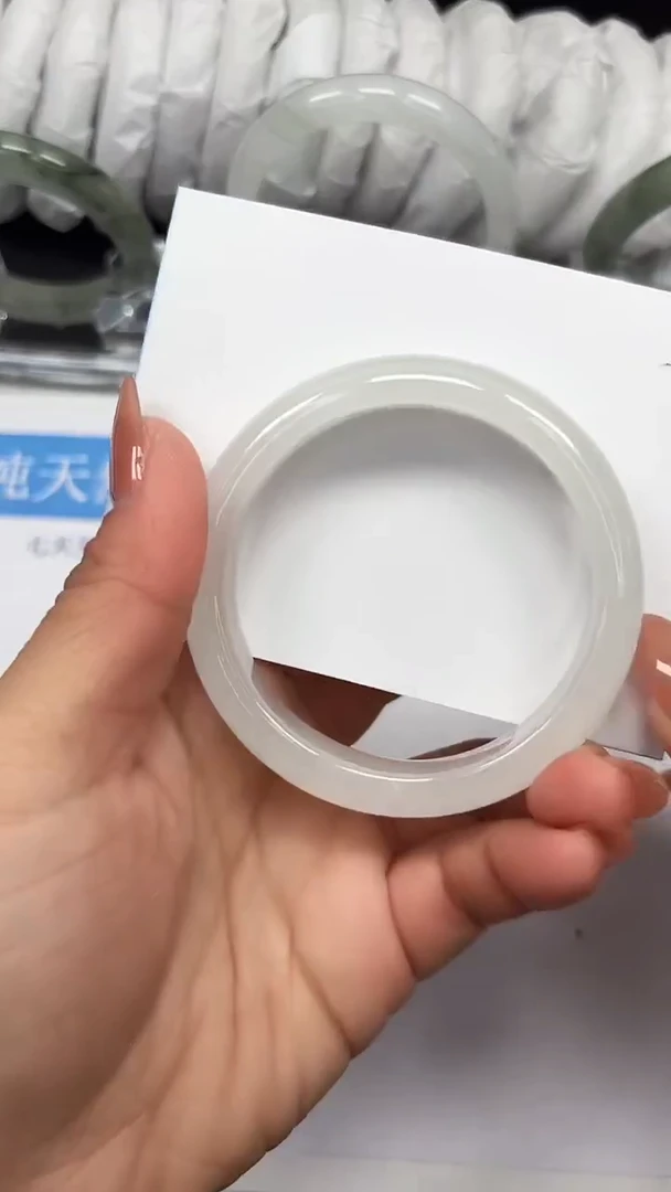 未镶嵌手镯石英质玉A60-53/54/55