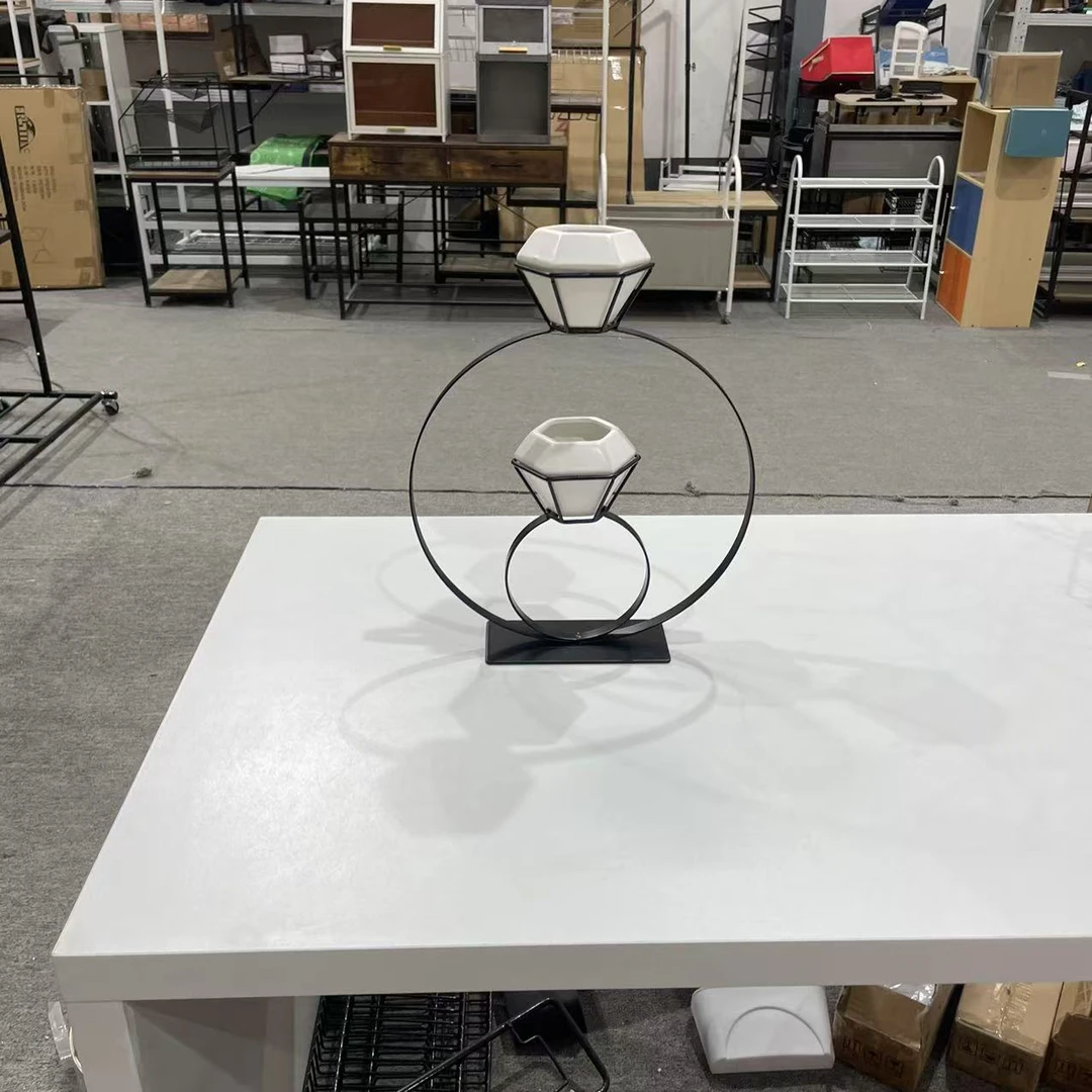 【库存】双环型花盆架