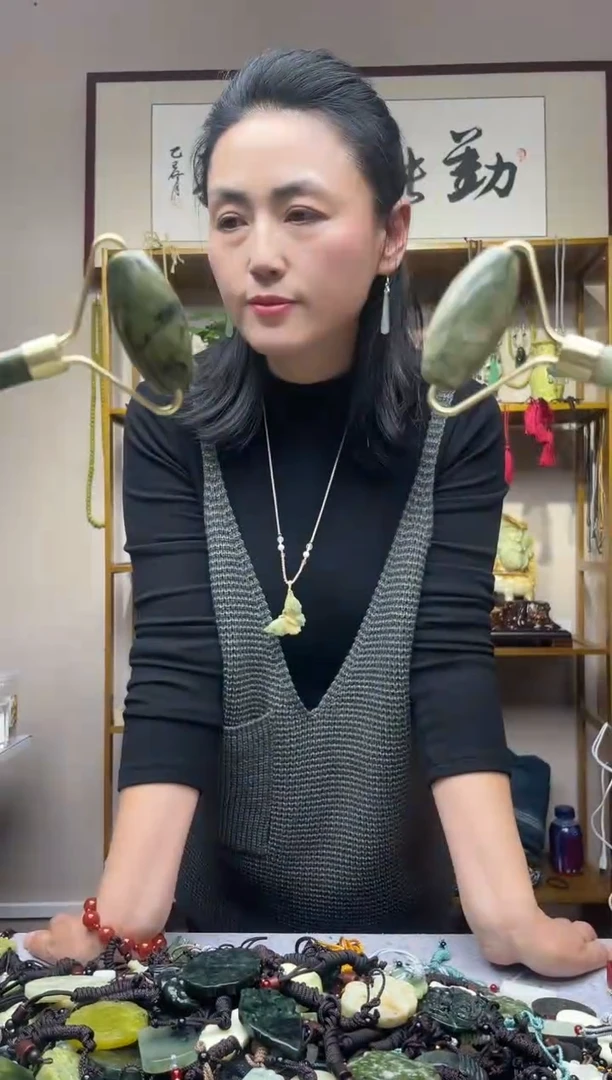 未镶嵌岫玉吊坠·多样性发货*拍一发一