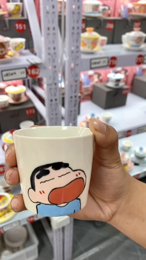 高温釉下彩纯手工手绘陶瓷