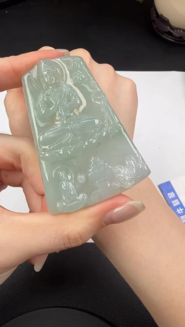 吊坠(不含链)未镶嵌翡翠翡翠饰品-80