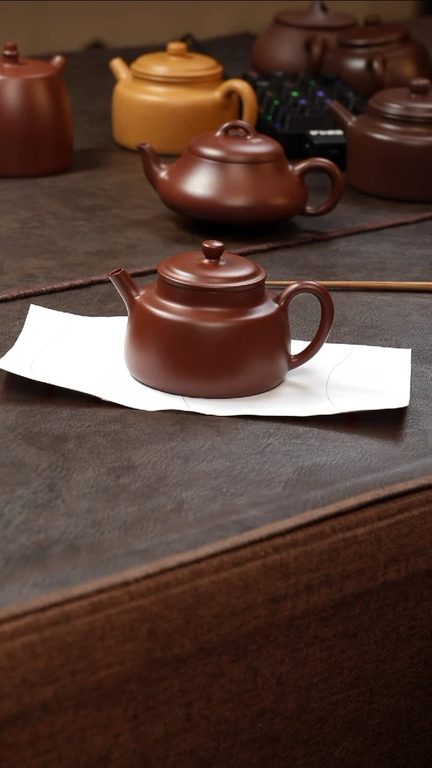 茶壶紫砂壶·8888底槽青言心150cc