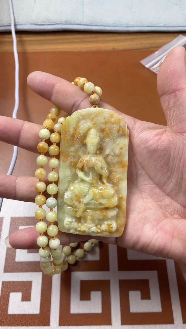 未镶嵌岫玉颈饰寻*多样性发货一件