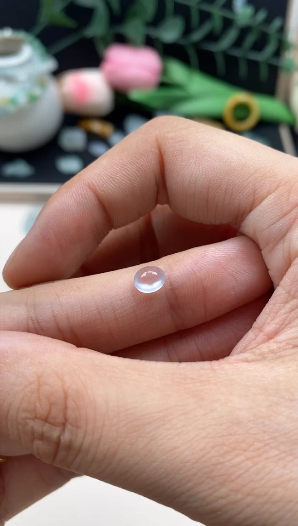 【闪购商品】翡翠颈饰未镶嵌翡翠高冰蛋面