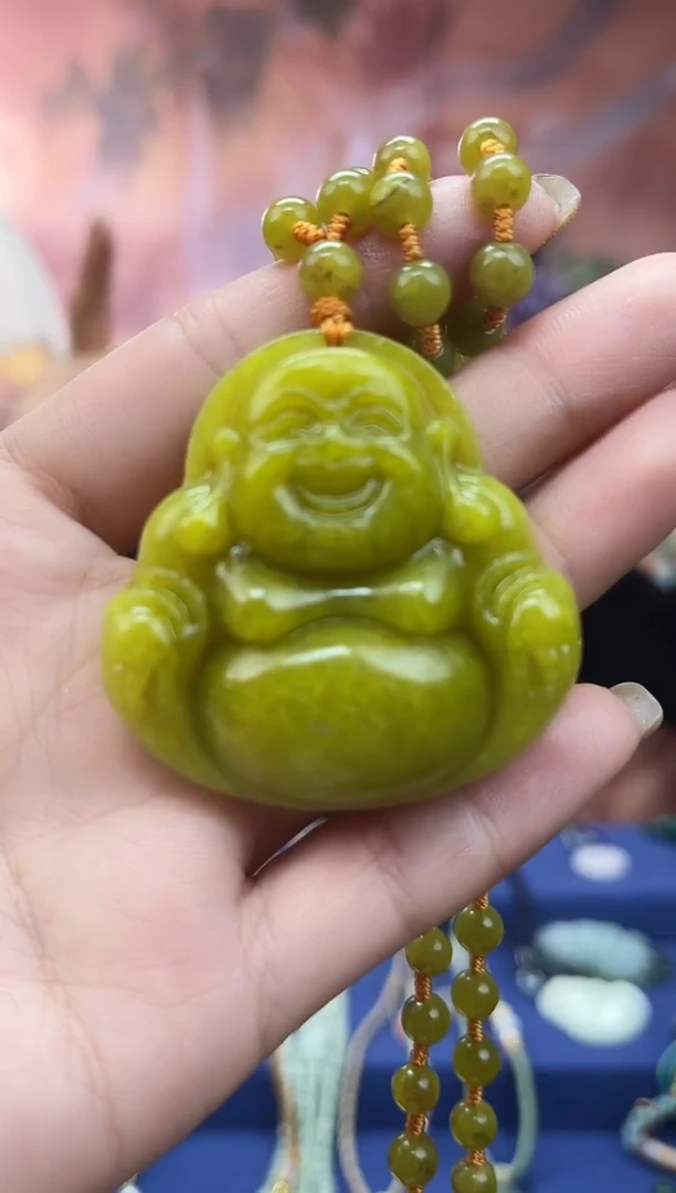 未镶嵌岫玉吊坠·