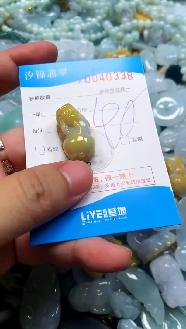 颈饰未镶嵌翡翠闪购商品0040338