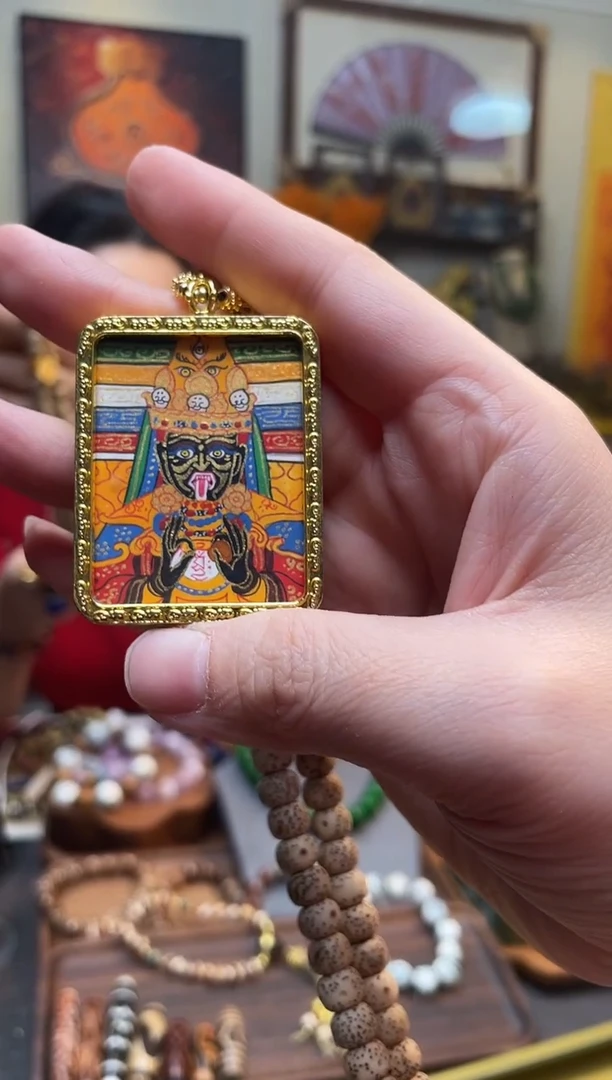 【闪购商品】吊坠0213-15扎基唐卡吊坠