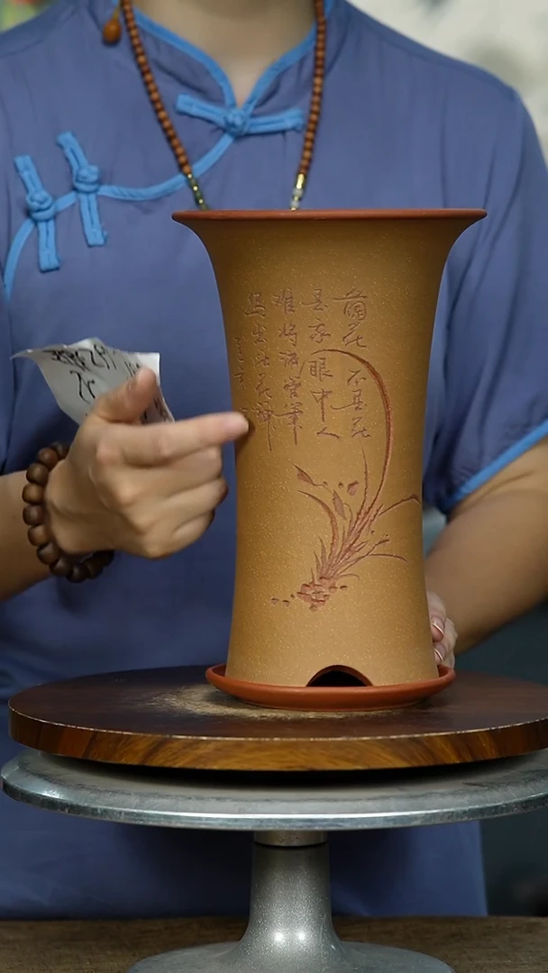 紫砂花盆795+Z紫砂花盆紫砂