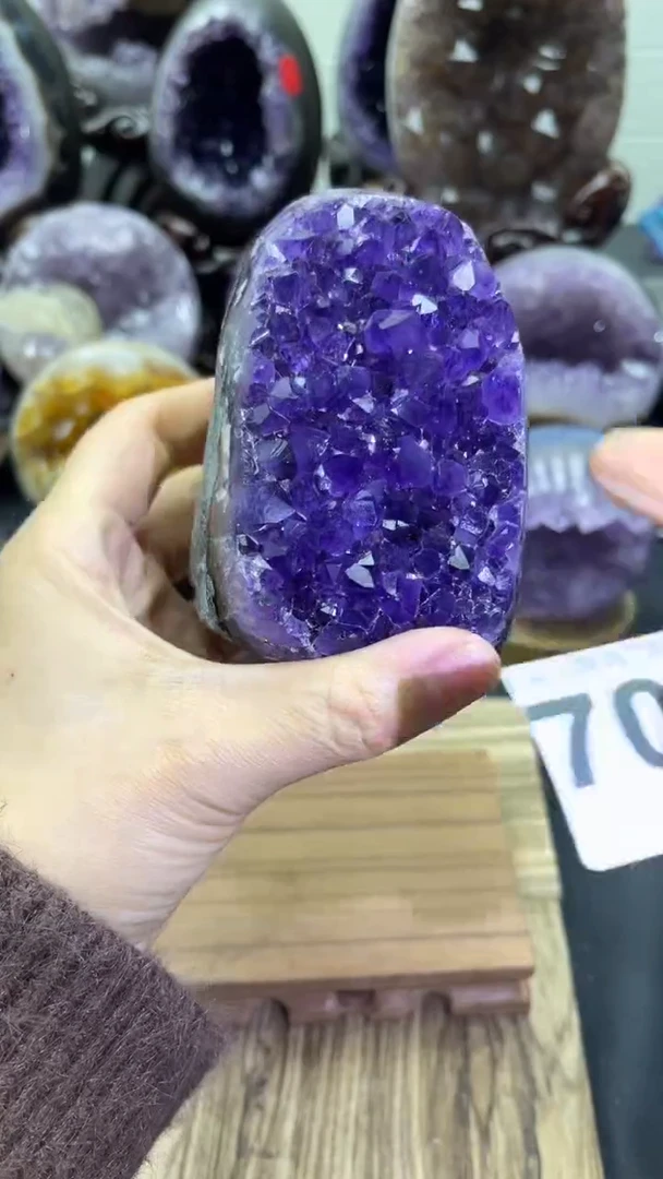 未镶嵌大型摆件（非配饰）紫晶702号摆件