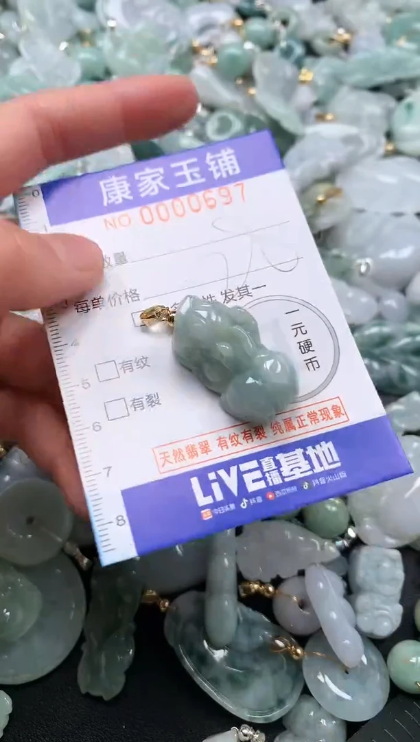 颈饰未镶嵌翡翠697