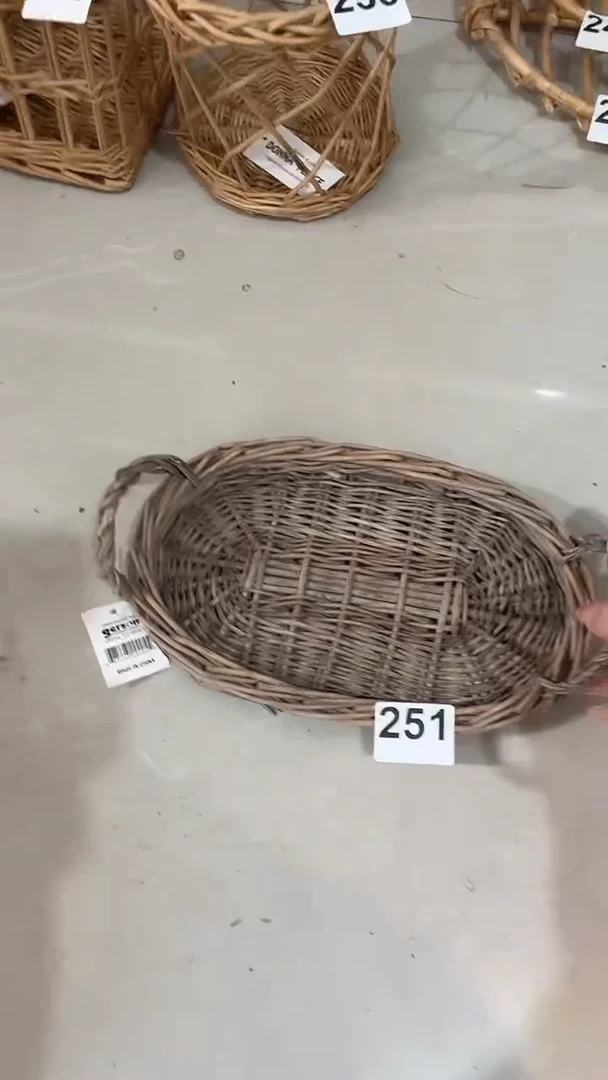 有机玻璃251号做旧柳编收纳1