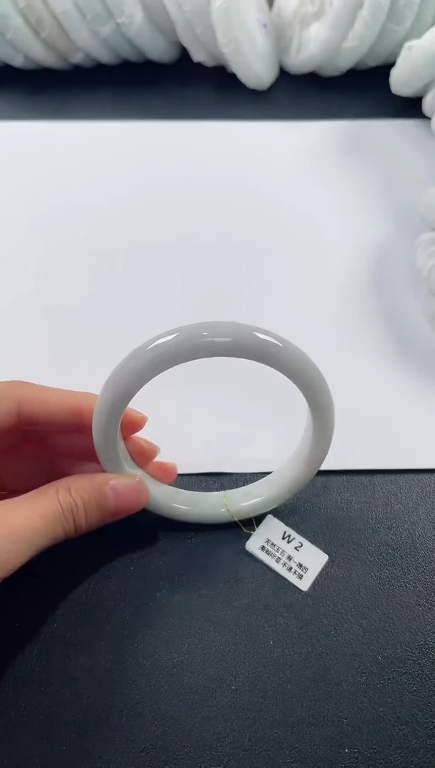 未镶嵌手镯翡翠0597 61+