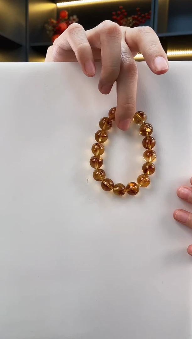 未镶嵌手链水晶净体黄塔手串