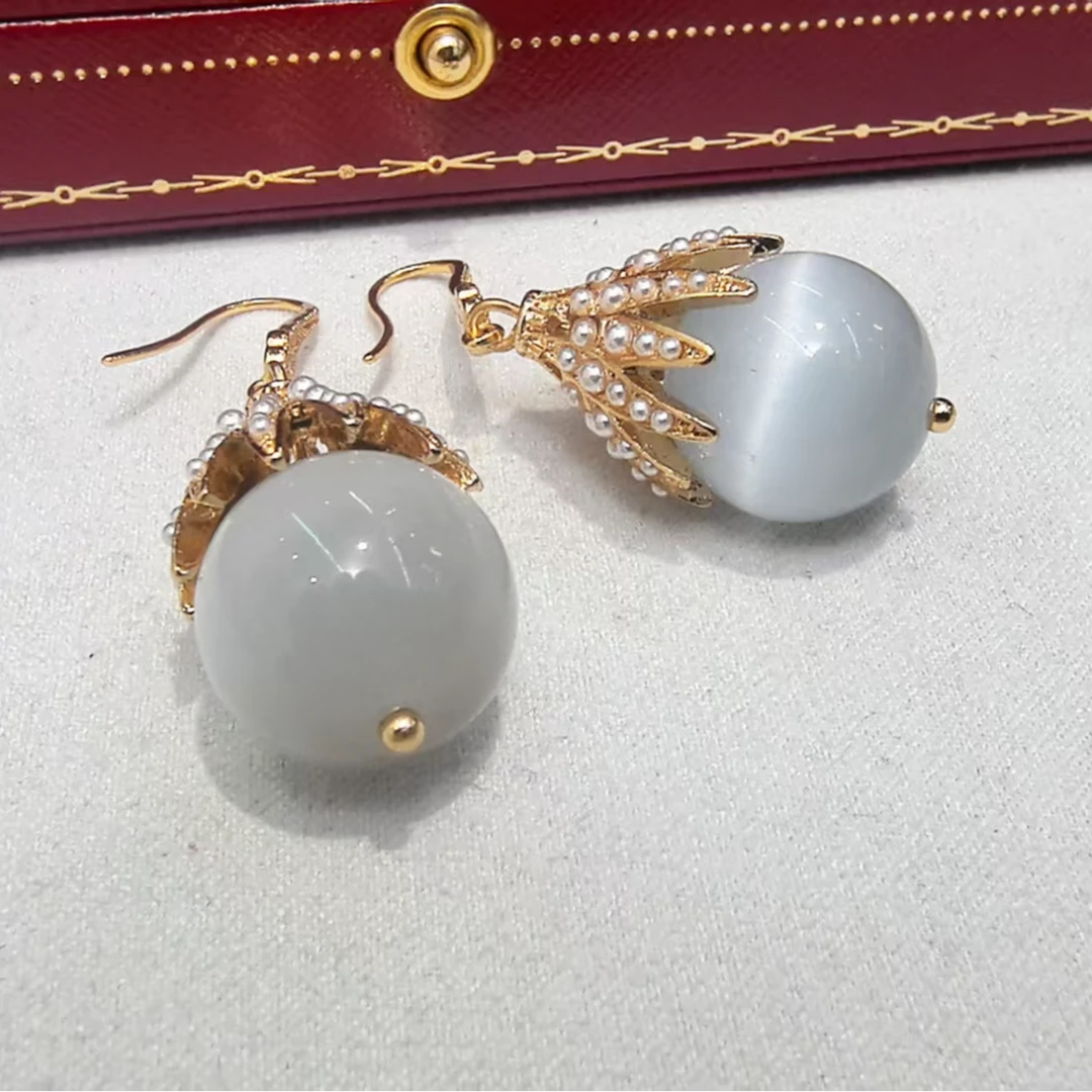 钛钢耳饰 阮大大国风高奢定制耳饰2562