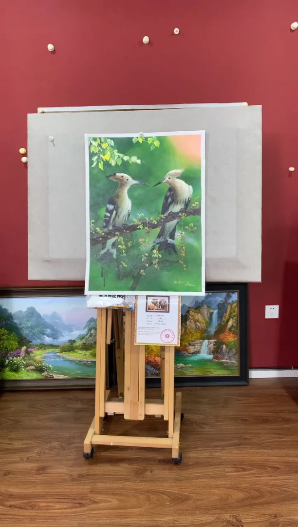 油画【33号】朝鲜原创手绘油画【功勋Ⅰ级画家丨孤品佳作】【顺丰包邮】
