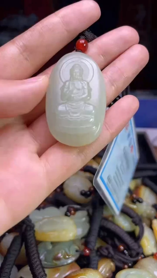 颈饰未镶嵌和田玉123