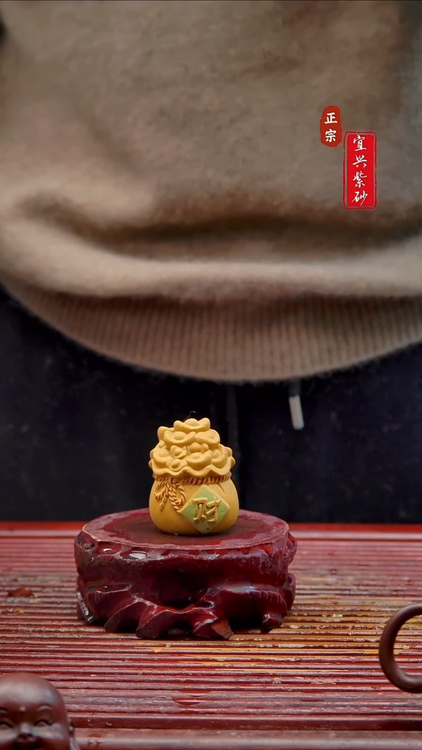 紫砂茶宠宜兴紫砂茶宠摆件