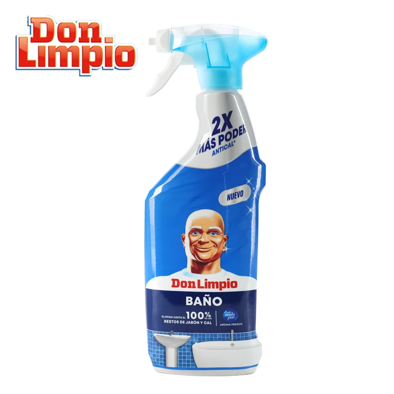 Don Limpio卫浴清洁喷雾剂清除水垢皂垢去污家用玻璃水槽瓷砖卫浴