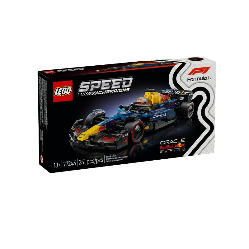 LEGO/乐高【三月新品】超级赛车系列77243红牛车队RB20 F1赛车积木