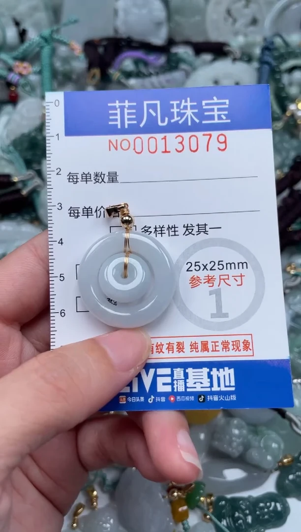 颈饰未镶嵌翡翠13079