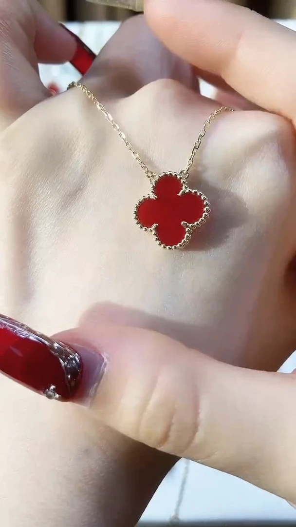 【闪购商品】玛瑙/玉髓套链18K金镶嵌玛瑙K黄