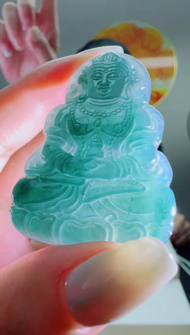 翡翠未镶嵌颈饰多样性随机发其一