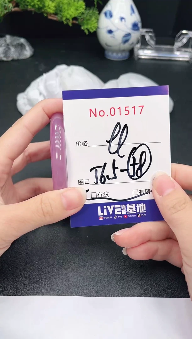 未镶嵌手镯翡翠1517
